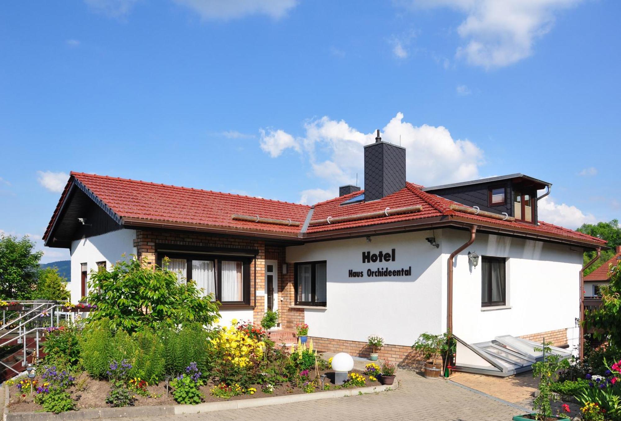 Hotel Haus Orchideental Jena Exterior photo